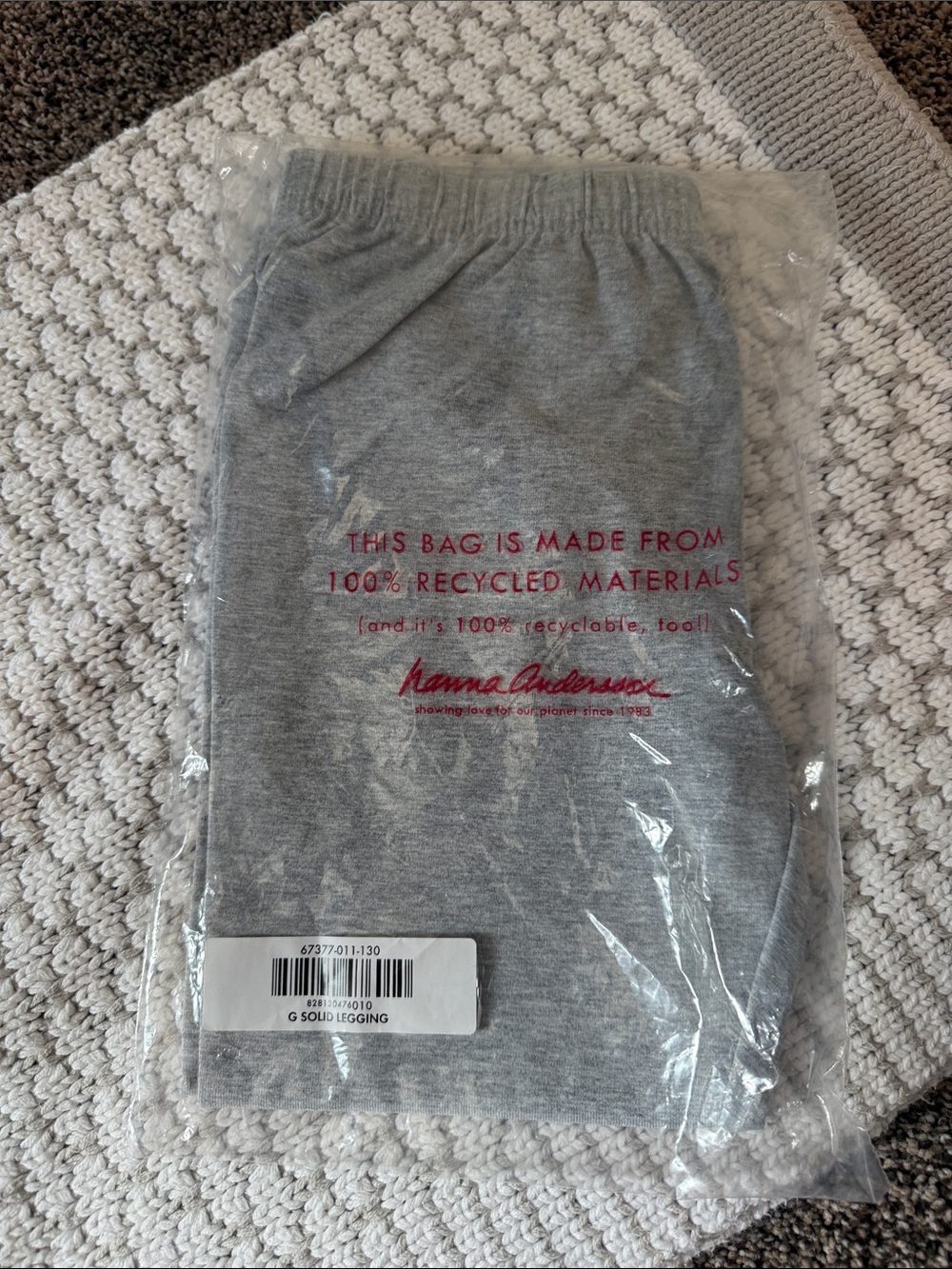 Hanna Andersson girls leggings